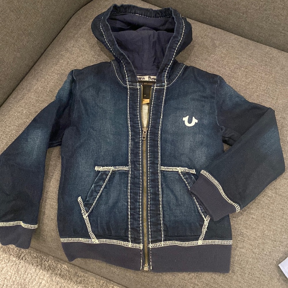 True Religion Jean Hoodie (5T)